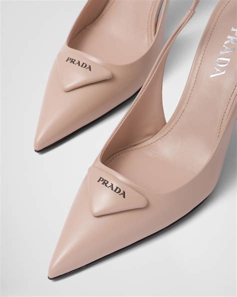 Prada sling back heels